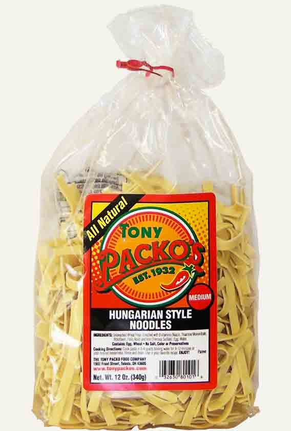 Medium Hungarian Noodles - Tony Packo