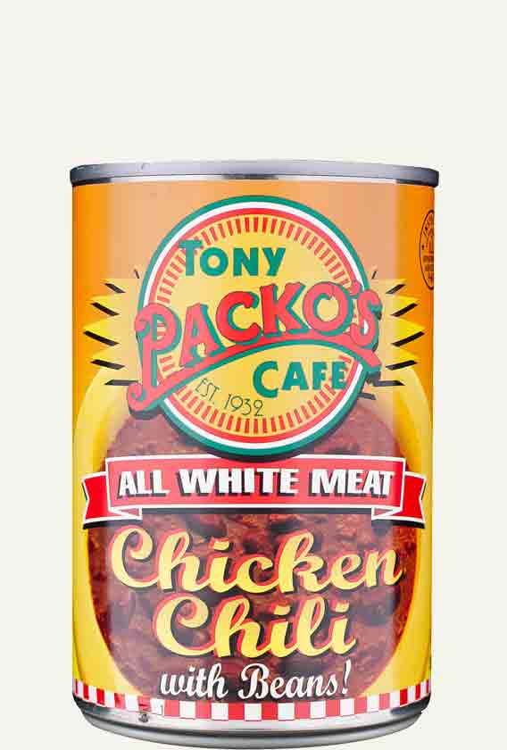 Chicken Chili w/ Beans - Tony Packo