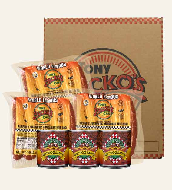 15 Original Hot Dog Pack w/ Sauce Photo