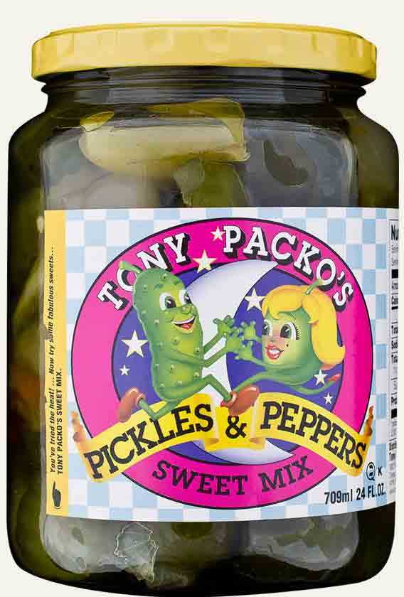 Sweet Mix Pickles & Peppers Photo